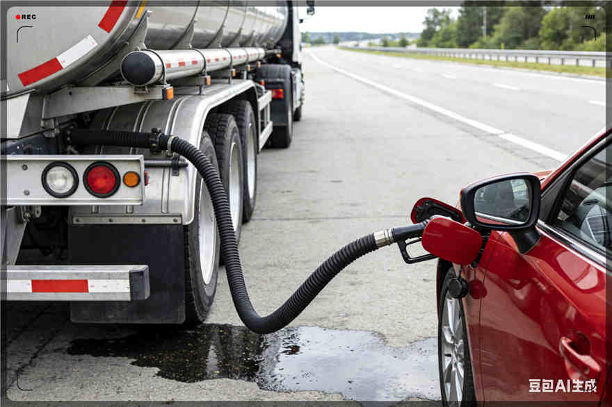 隆林汽车救援送水案例